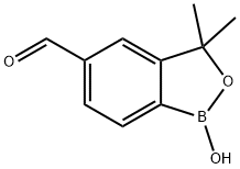 1-hydroxy-3,3-diMethyl-1,3-dihydrobenzo[c][1,2]oxaborole-5-carbaldehyde Structure