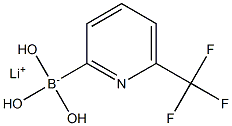 LithiuM (6-(trifluoroMethyl)pyridin-2-yl)trihydroxyborate 구조식 이미지