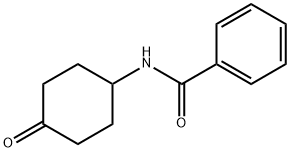 4-BenzaMido-cyclohexanone Structure