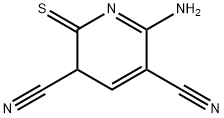 2-aMino-6-메르캅토피리딘-3,5-디카르보니트릴 구조식 이미지