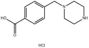 4-(piperazin-1-ylMethyl)benzoic acid hydrochloride 구조식 이미지