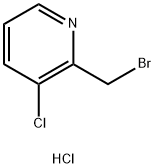 2-(BroMoMethyl)-3-chloropyridine hydrobroMide Structure