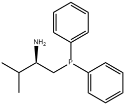 (2R)-1-(diphenylphosphino)-3-Methyl-2-ButanaMine Structure