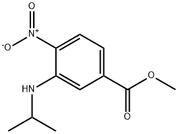 Methyl 3-(isopropylaMino)-4-nitrobenzoate Structure