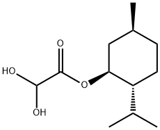 1-O-Dihydroxyacetyl-D-Menthol Structure