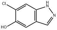 6-Chloro-5-hydroxy-1H-indazole Structure