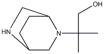 2-(2,5-Diazabicyclo[2.2.2]octan-2-yl)-2-Methylpropan-1-ol Structure