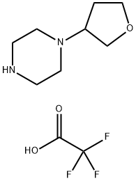 1-(Tetrahydrofuran-3-yl)piperazine 구조식 이미지