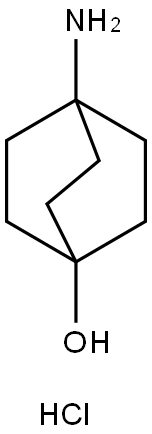 4-AMinobicyclo[2.2.2]octan-1-ol hydrochloride 구조식 이미지