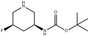 1405128-38-2 tert-butyl (3S,5R)-5-fluoropiperidin-3-ylcarbamate