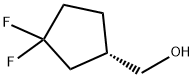 (S)-3,3-Difluoro-cyclopentaneMethanol 구조식 이미지