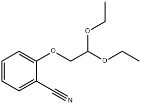 2-(2,2-Diethoxy-ethoxy)-benzonitrile Structure
