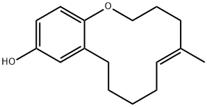 2H-1-Benzoxacyclododecin-12-ol, 3,4,7,8,9,10-hexahydro-5-Methyl-, (5E)- Structure