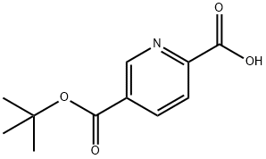 5-[(t-Butoxy)carbonyl]pyridine-2-carboxylic acid Structure