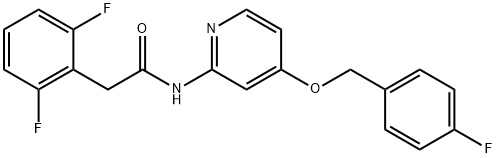 1415834-68-2 2,6-Difluoro-N-[4-[(4-fluorophenyl)Methoxy]-2-pyridinyl]-benzeneacetaMide