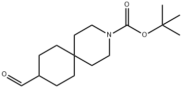 3-Boc-3-azaspiro[5.5]undecane-9-carbaldehyde 구조식 이미지