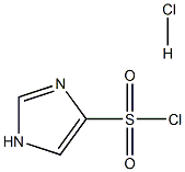 1H-IMidazole-4-sulfonyl chloride HCl 구조식 이미지