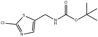 N-Boc-5-aMinoMethyl-2-chlorothiazole Structure