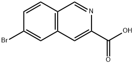 6-BroMoisoquinoline-3-carboxylic acid 구조식 이미지