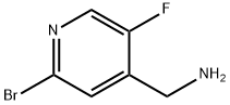(2-BroMo-5-fluoropyridin-4-yl)MethanaMine Structure