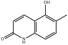 5-Hydroxy-6-Methylquinolin-2(1H)-one Structure
