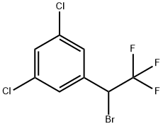 1-(1-BroMo-2,2,2-trifluoro-ethyl)-3,5-dichloro-benzene Structure