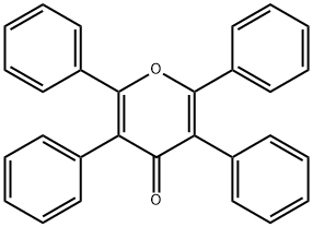 2,3,5,6-Tetraphenyl-4H-pyran-4-one 구조식 이미지