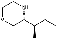 (R)-3-((R)-sec-butyl)morpholine 구조식 이미지