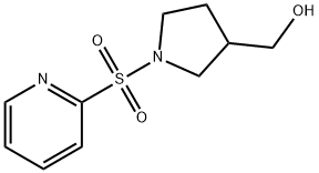 [1-(Pyridine-2-sulfonyl)-pyrrolidin-3-yl]-Methanol Structure