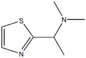 DiMethyl-(1-thiazol-2-yl-ethyl)-aMine Structure