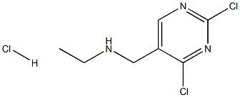 (2,4-Dichloro-pyriMidin-5-ylMethyl)-ethyl-aMine hydrochloride Structure