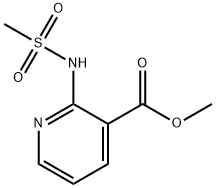 Methyl 2-(MethylsulfonaMido)nicotinate 구조식 이미지