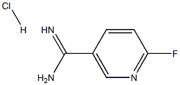 6-FluoronicotiniMidaMide hydrochloride 구조식 이미지