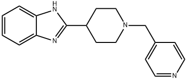 2-(1-Pyridin-4-ylMethyl-piperidin-4-yl)-1H-benzoiMidazole Structure