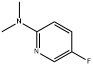 (5-Fluoro-pyridin-2-yl)-diMethyl-aMine Structure