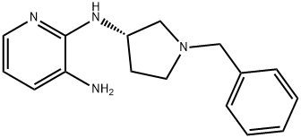 (S)-N2-(1-Benzylpyrrolidin-3-yl)pyridine-2,3-diaMine Structure