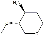 (3R,4S)-4-AMino-3-(Methoxy)tetrahydropyran Structure