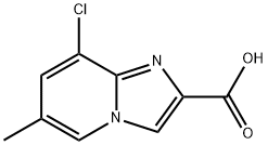 8-Chloro-6-Methyl-iMidazo[1,2-a]pyridine-2-carboxylic acid Structure