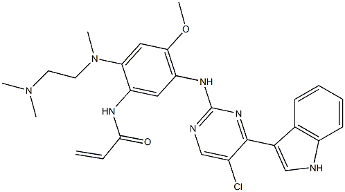 Mutant EGFR inhibitor 구조식 이미지