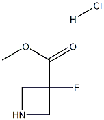 Methyl 3-fluoroazetidine-3-carboxylate hydrochloride 구조식 이미지
