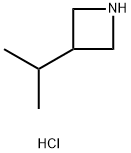 3-isopropylazetidine hydrochloride Structure