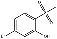 5-BroMo-2-Methanesulfonylphenol Structure
