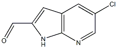 5-Chloro-7-azaindole-2-carbaldehyde Structure