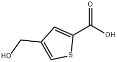 4-(HydroxyMethyl)thiophene-2-carboxylic acid 구조식 이미지