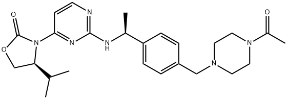 Mutant IDH1 inhibitor Structure