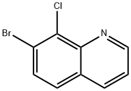 7-broMo-8-chloroquinoline Structure