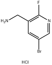 (5-broMo-2-fluoropyridin-3-yl)MethanaMine hydrochloride Structure