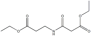 에틸3-옥소-3-[(3-에톡시-3-옥소프로필)aMino]프로파노에이트 구조식 이미지