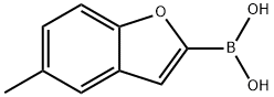 (5-Methylbenzofuran-2-yl)boronic acid Structure