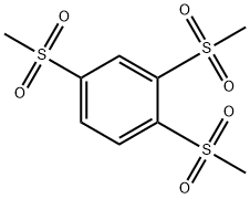 1,2,4-Tris(Methylsulfonyl)benzene 구조식 이미지